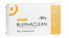 120 x sterile eye wipes Blephaclean Eyelid Sterile Cleansing Wipes RRP £54
