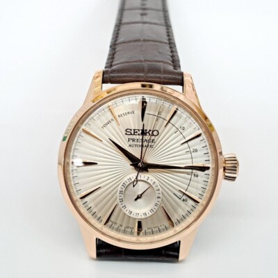 セイコー SEIKO プレザージュ SARY132 SEIKO PRESAGE SARY132 Rose Gold Automatic Mechanical Elegant Men