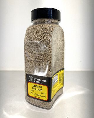 Woodland Scenics groberer Schotter (COARSE) sandfarben Inhalt: 0,945l B1387