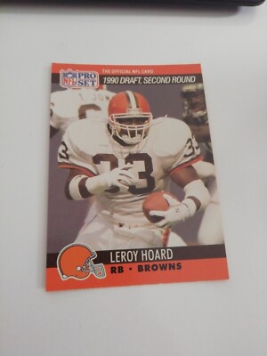 LeRoy Hoard Cleveland Browns Pick your card NFL Trading Card