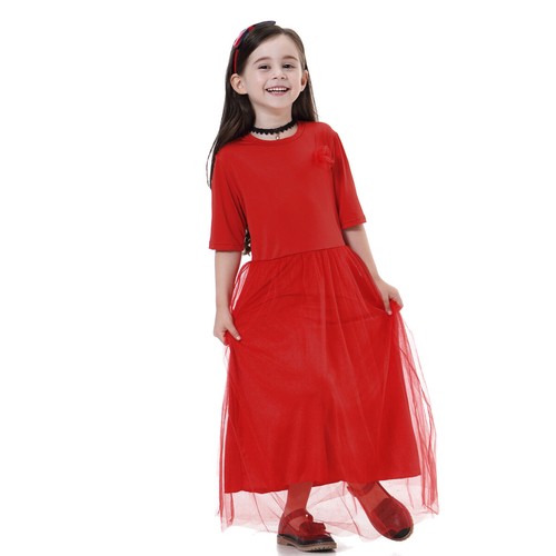 Muslimische Mädchen Abaya Kinder Kaftan islamischer Kaftan Kinder langes Kleid Morgenmantel Kleid arabisch - Bild 271 von 319
