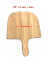 PETE'S Best 18" Pizza / Bread Peel, Big Enough, made of US Alder hardwood