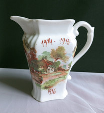 Antique Ceramic Jug Belgium WW1 Commemorative 1914-1915