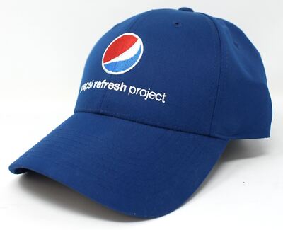 PEPSI REFRESH PROJECT YOUTH SIZE EMBROIDERED ADJUSTABLE BASEBALL CAP HAT Vintage