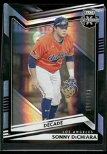 #148 Sonny DiChiara 2022 Panini Elite Extra Edition #/999 Decade Die Cut