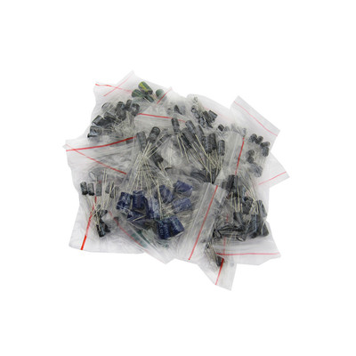 210Pcs 25 Value 0.1uF-220uF Electrolytic Capacitors condenser Assortment Kits CA