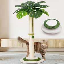 35 Tall Cat Scratching Post with Sisal Ball - Perfect for All Cats
