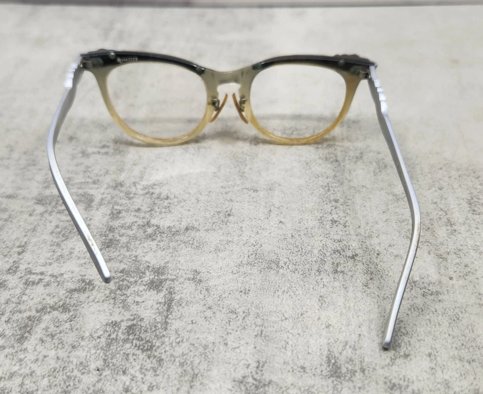 Gafas de gato vintage American Optical AO 5 1/2 46-22 para mujer Foto 3 de 4