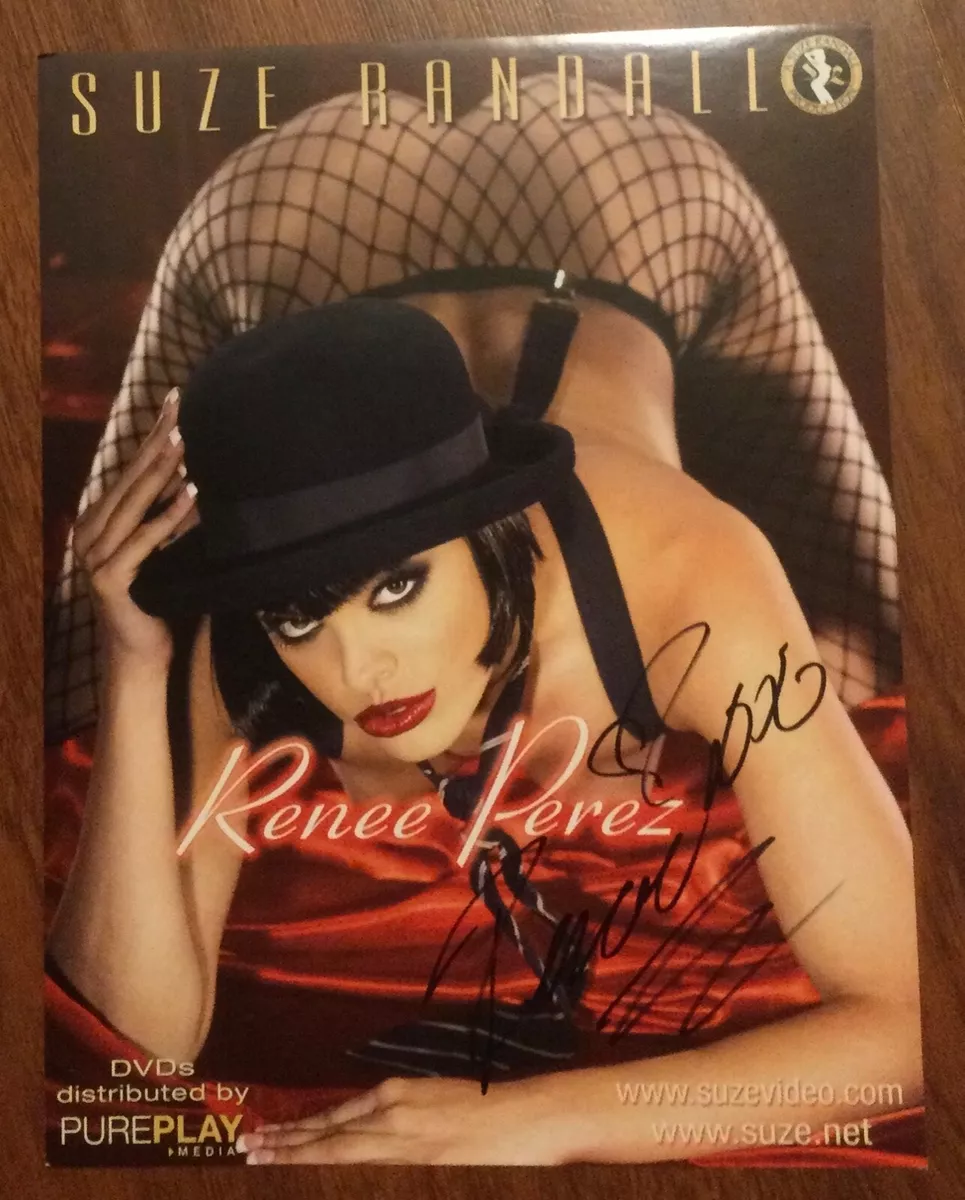 965px x 1200px - RENEE PEREZ SIGNED ADULT FILM STAR PORN PORNSTAR 8X10 SLICK AVN LAS VEGAS |  eBay