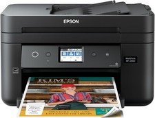 Epson WF-2860 Workforce All-in-One Wireless Color Printer with Scanner, Copier