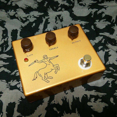 Upgrade Overdrive Gold Horse Amazing Boost Guitar Effect Pedal Gain Treble !