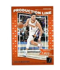 2022-23 Donruss Basketball Devin Booker PRODUCTION LINE #8