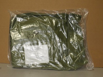 NEW LANX FABRIC SYSTEMS CHEMICAL PROTECTIVE HOODED JACKET MED/REG OLIVE DRAB