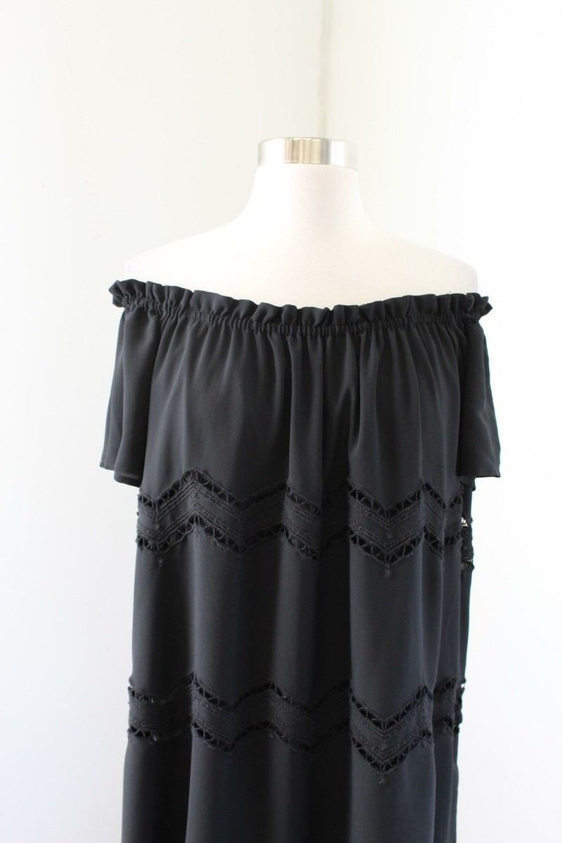 loft eyelet off the shoulder dress LOFT Beach Eyelet Off The Shoulder Dress