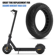 Rueda de scooter eléctrico de neumático sólido de 10x2,5 pulgadas para Ninebot Segway Max G30 G30P