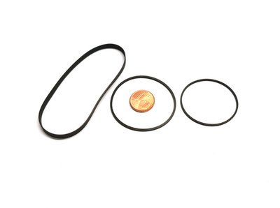 Riemen-Set für SANSUI D-90 D-100 Stereo Cassette Tape Deck Tapedeck Belt-Kit