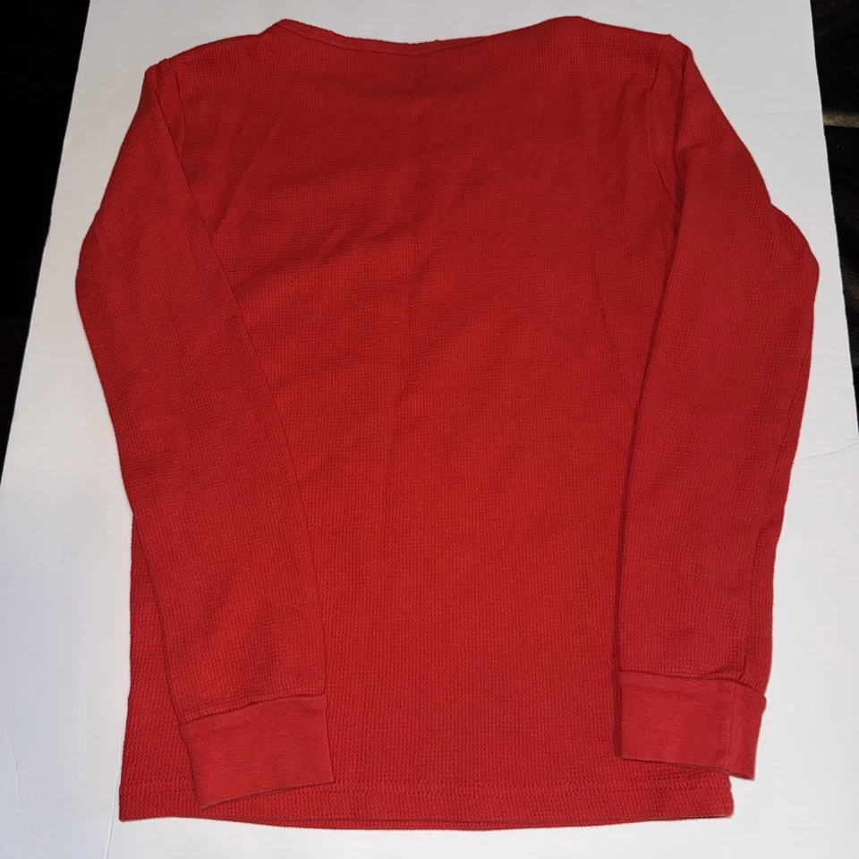 Camisa Carters Niñas Talla 12 Roja Alegre y Brillante Manga Larga Foto 3 de 4