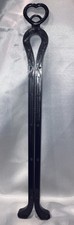 black plastic boot shaper stands. 20 tall - 8 total