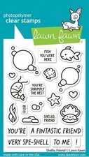 LF3789 Shello Friend 3X4 Clear Stamp Set for Card Making Scrapbooking