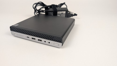#ad HP EliteDesk 705 G4 35W AMD RYZEN 5 PRO 2400GE 8GB RAM 256GB SSD W11P Ac adapter $149.97