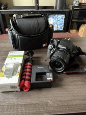 Canon EOS 4000D DSLR Camera Digital 18-55mm Lens Bag Charger 32GB SD Card Clean