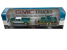 M2 Machines CHASE Auto-Haulers 1973 GMC Sierra & 1976 Sierra Grande Custom 1/64