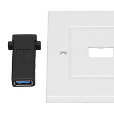 ⁺USB 3.0 Outlet Wall Plate High Speed Charging Socket Face Plate For Home Office