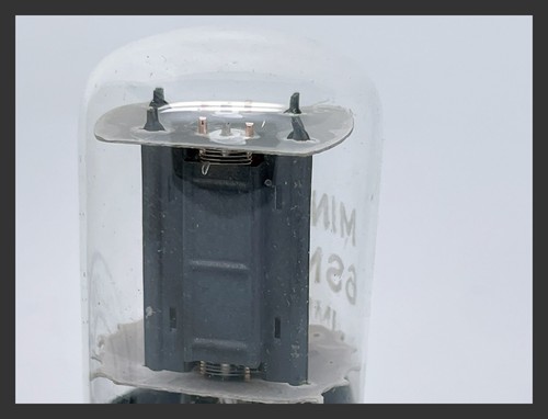 1 tube à vide double triode NOS Philips 6SN7GT 6Н8С VT-231 B65 testé D-getter - Photo 6/10