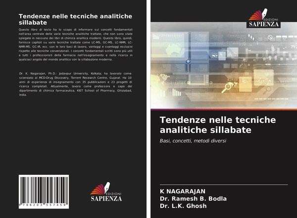 K. Nagarajan (U. A.) | Tendenze Nelle Tecniche Analitiche Sillabate | Buch-image