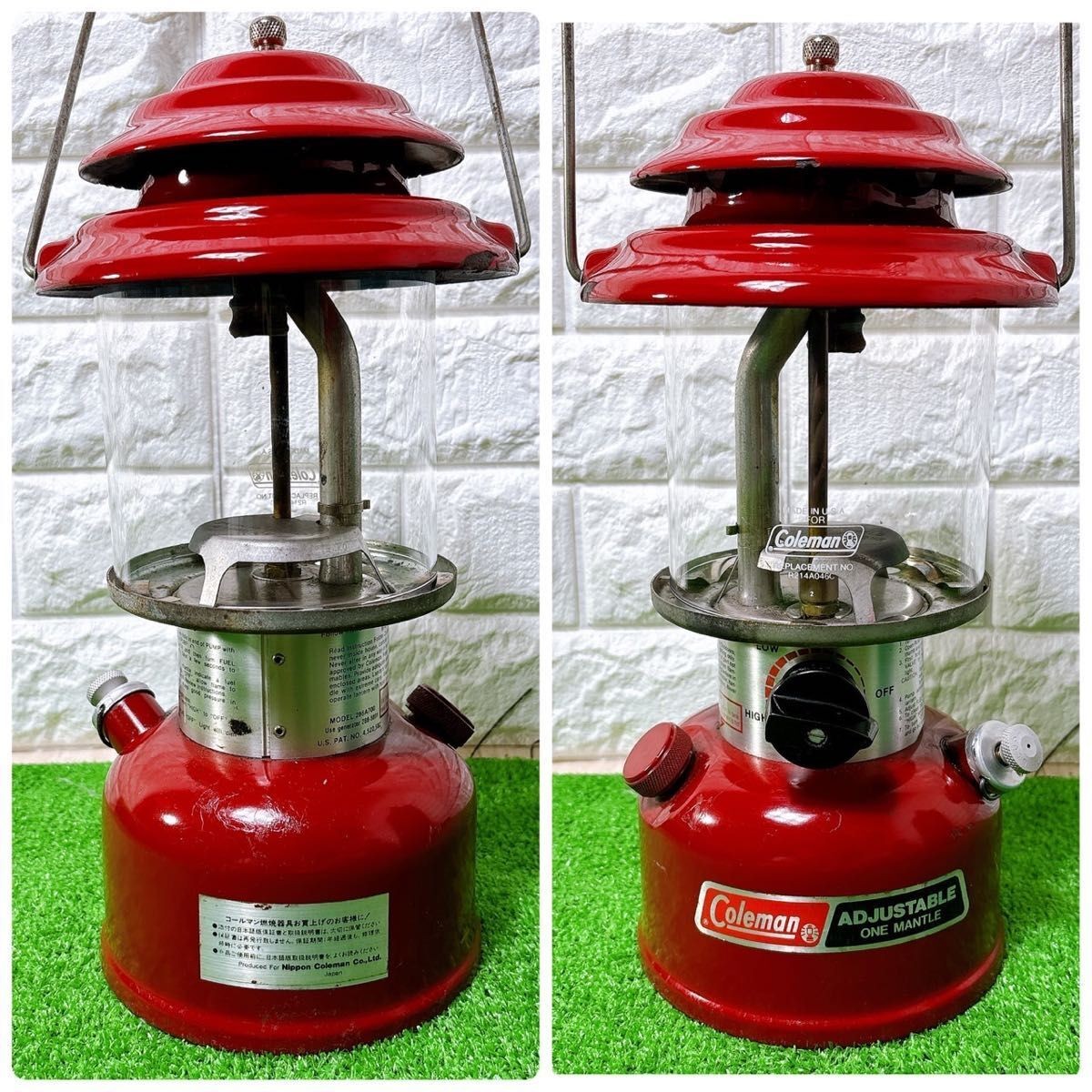 最終値下げ Coleman Lantern model 286A700 89年製 Coleman Gasoline Lantern 286A700 Red 1988 August Made