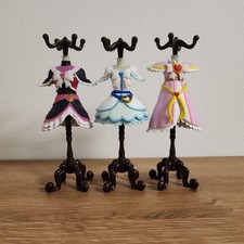 Futari wa Precure Dress Figure 3 Pack Action Figures Display Stand Included