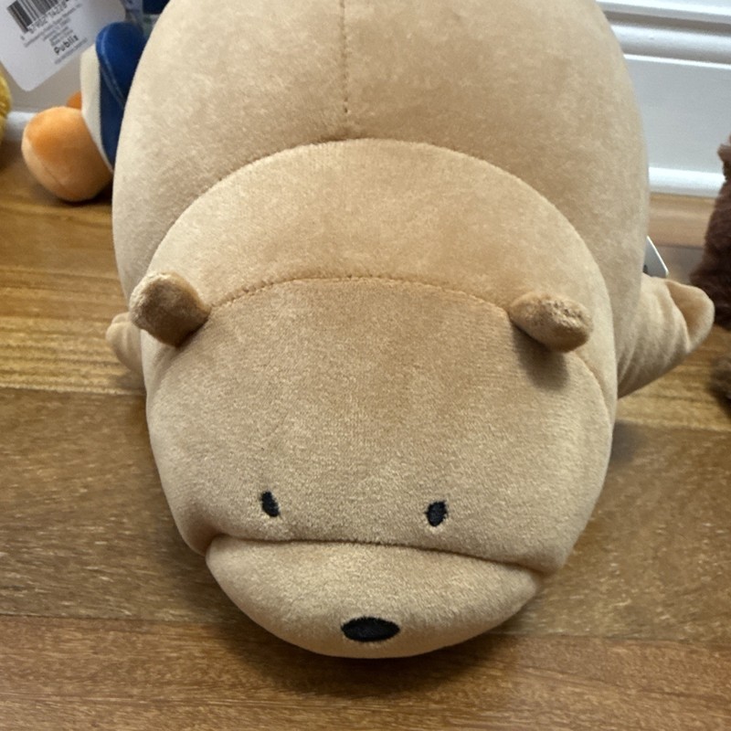 We Bare Bears Brown Bear U-Shaped Neck Travel Pillow, Memory Foam