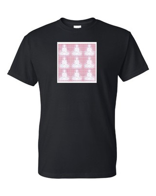 Psychedelic Blotter Acid LSD Enlightenment Trip Buddha Black Shirt