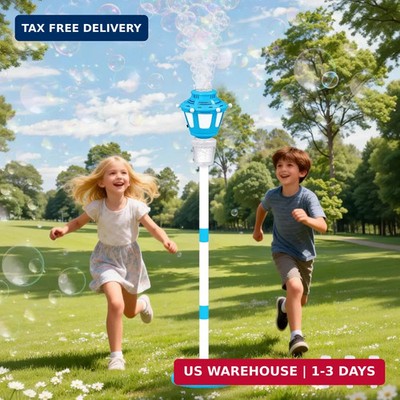 Bubble Machine Maker for Kids, Automatic Bubble Blower with Light & Rechargeable