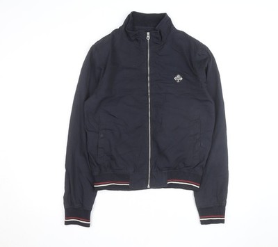 Bomberjacke Herren UK Größe M Schott Blau
