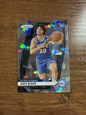 2024-25 Panini Prizm Jared McCain SILVER Cracked Ice Prizm Rookie SP (RC) 🥶