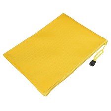 10Pack Wasserfest Zippertasche A5 Größe Organizer für Reisen Bürobedarf Gelb