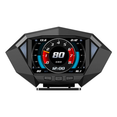 Meter Multifunktions HUD Tuning Auto Geschwindigkeit Turbo Meter Drehza Auto OBD
