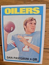 1972 Topps - Dan Pastorini #156 (RC)