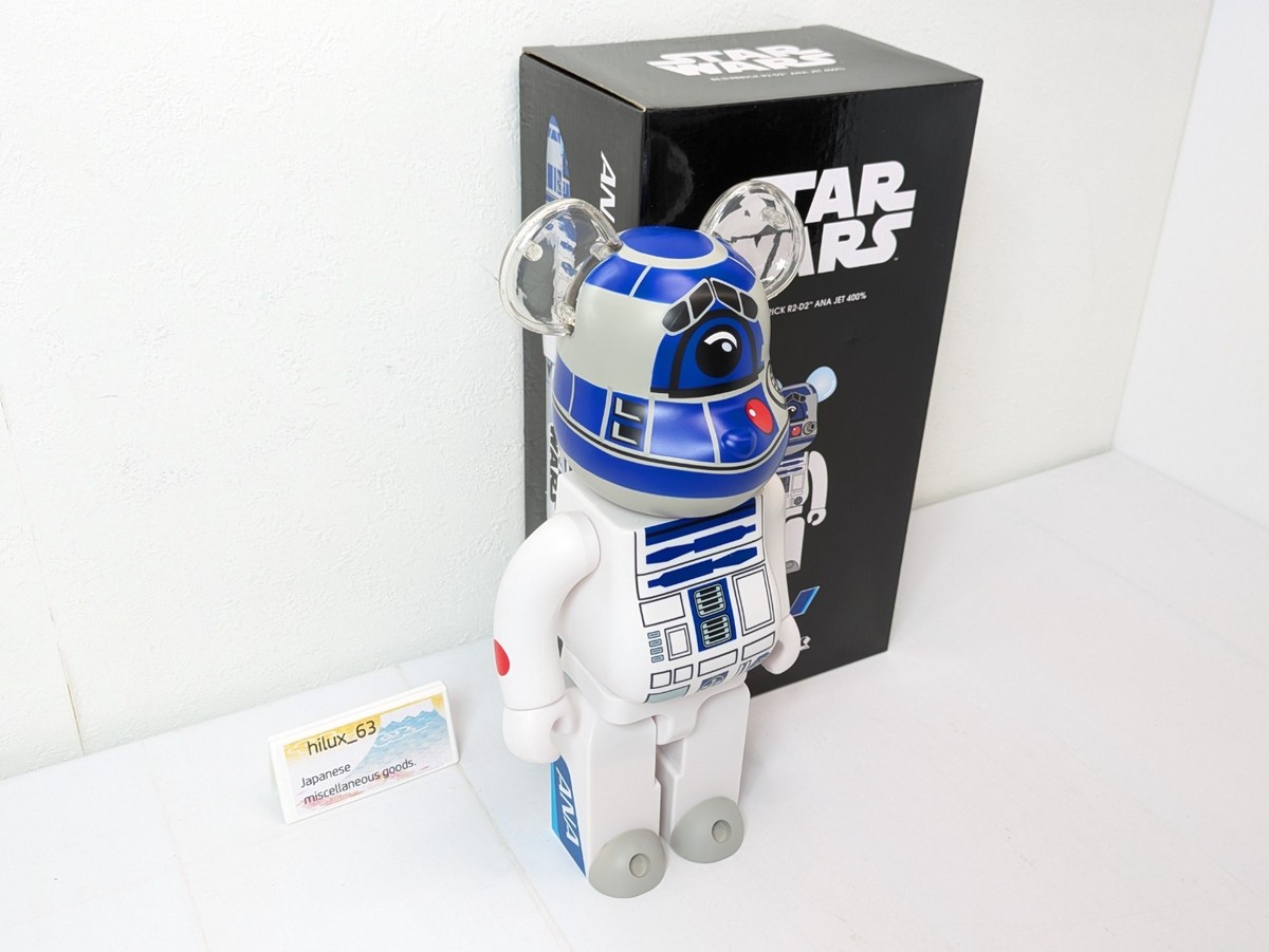 Bearbrick Star Wars R2D2 ANA JET BE@RBRICK 400% Medicom Toy All