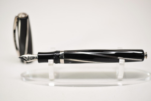 Visconti Divina Fountain Pen, midsize, Elegant, Beautiful, & Clean