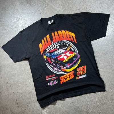 Vintage 90s Vintage Dale Jarrett NASCAR T-Shirt XL Texaco Havoline Racing