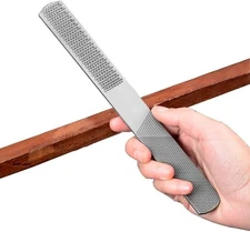 Wood Rasp File 4 Way Hand and Round Rasp, Half Flat & Silver 