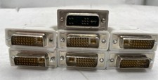DVI to VGA Adapter DVI-A Male to VGA Female Video Converter Connector Lot of 7