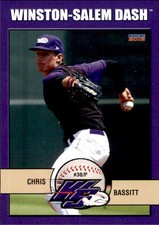 2012 Winston-Salem Dash Choice #4 Chris Bassitt Curtice Ohio OH Baseball Card