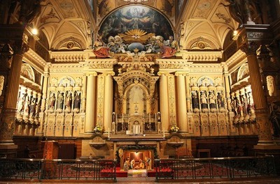 Foto 6x4 St. Charles Borromeo reredos Kingston upon Hull Fantastic Baroqu c2017