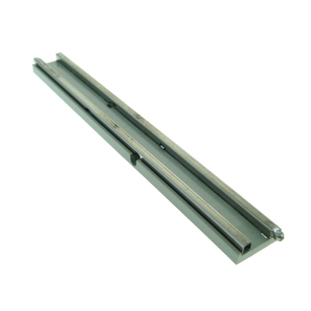1X Lego Electric Track Metal 12V Gray Straight Train 2 Holes Type2 3242