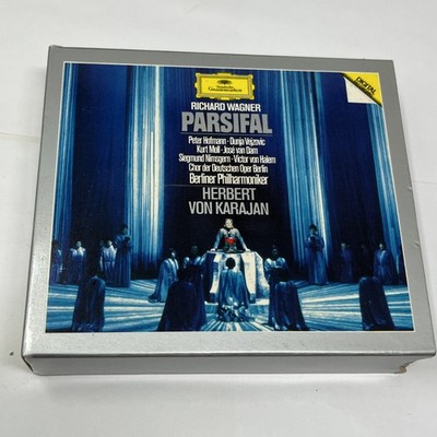 Richard Wagner Parsifal Karajan Deutsche Grammophon 4CD Box Set