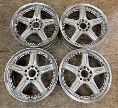 JDM Rare RAYS Volk Racing GT-C 17x7J +50 8J +50 PCD114.3 5-hole 5H
