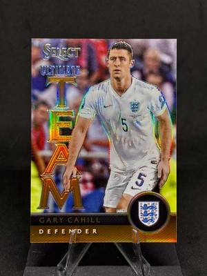 Gary Cahill 2015-16 Panini Select Ultimate Team Orange Prizm /149 #3 England